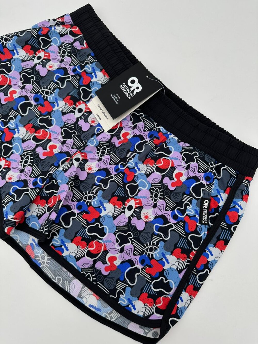Outdoor Research Women's Zendo Geo Printed Multi Short Size Large Multi Color